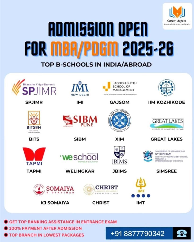 Guaranteed Direct MBA Admission Top Colleges